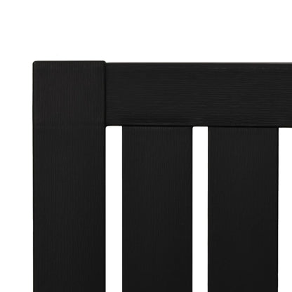 Garden Adirondack Chair | Black | Polypropylene (PP) | Standard
