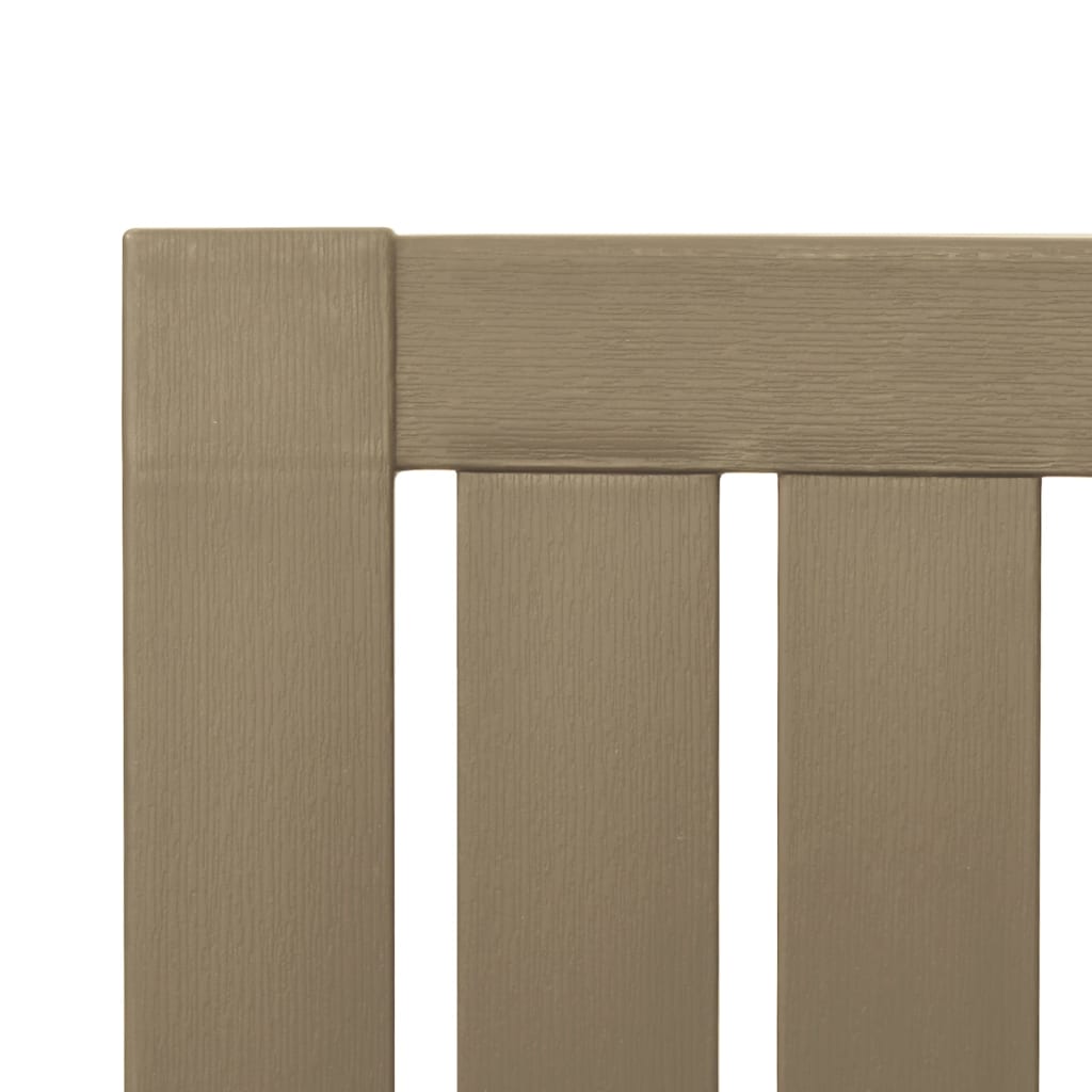 Garden Adirondack Chair | Light brown | Polypropylene | Standard