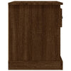 Bedside Cabinet Brown Oak 39x39x47.5 cm Engineered Wood