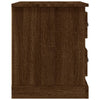 Bedside Cabinet Brown Oak 39x39x47.5 cm Engineered Wood