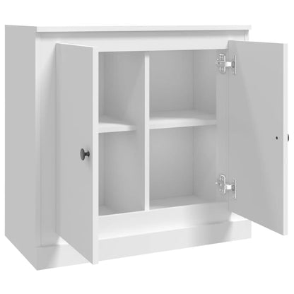 Sideboard White 70x35.5x67.5 cm Engineered Wood