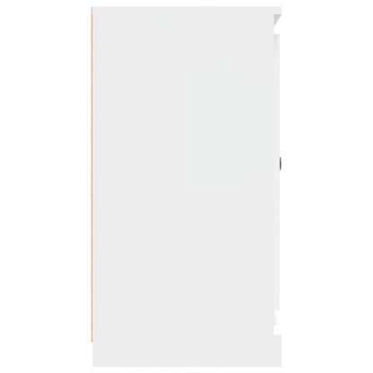 Sideboard White 70x35.5x67.5 cm Engineered Wood