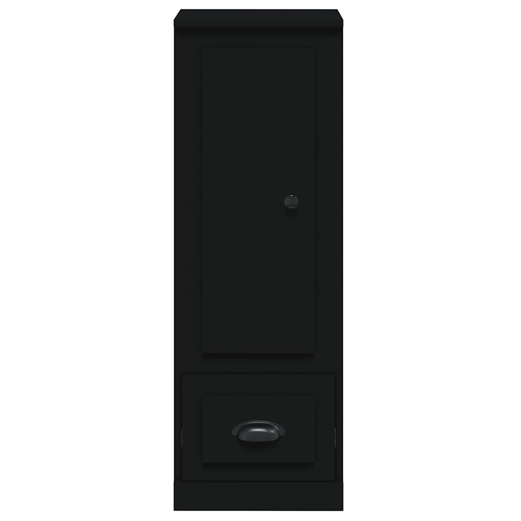 Highboard Black 36x35.5x103.5 cm Engineered Wood