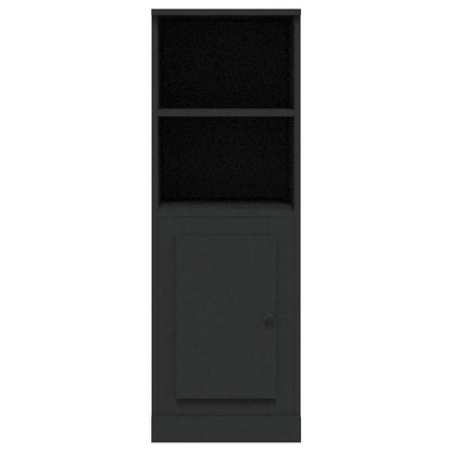 Highboard Black 36x35.5x103.5 cm Engineered Wood