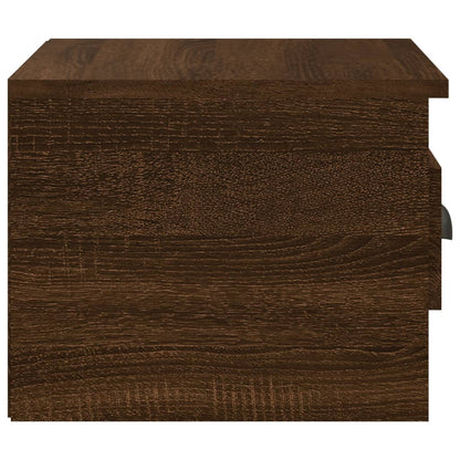 Wall-mounted Bedside Cabinets 2 pcs Brown Oak 41.5x36x28cm