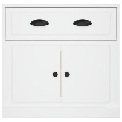 Sideboard White 70x35.5x67.5 cm Engineered Wood