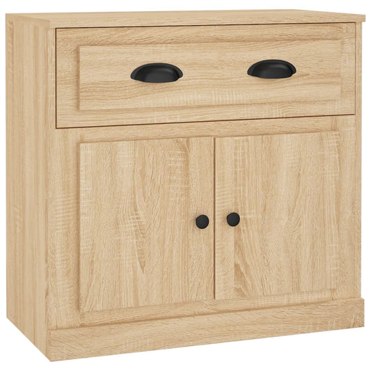 Sideboard Sonoma Oak 70x35.5x67.5 cm Engineered Wood