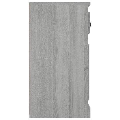 Sideboard Grey Sonoma 70x35.5x67.5 cm Engineered Wood
