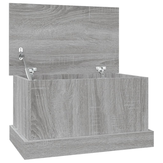 Storage Box Grey Sonoma 50x30x28 cm Engineered Wood