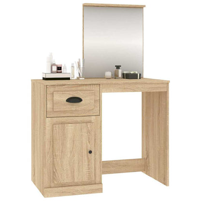 Dressing Table | Sonoma Oak | Engineered wood, acrylic | 90x50x132.5 cm