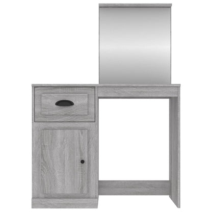 Dressing Table | Grey Sonona | Engineered Wood, Acrylic