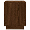 Bedside Cabinet Brown Oak 44x35x45 cm Engineered Wood