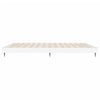 Bed Frame without Mattress White 200x200 cm Engineered Wood