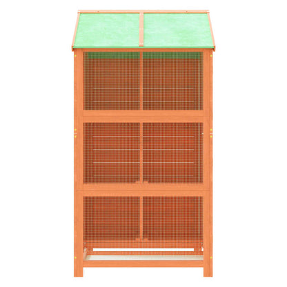 Bird House Brown Solid pine wood Large Durable Bird House