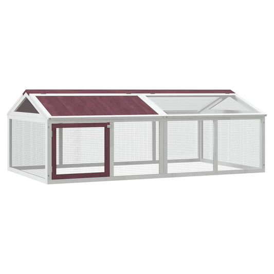Run Box Mocha 200x112.5x74 cm Solid Wood Pine