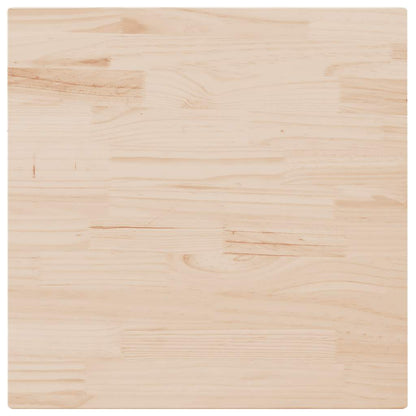 Table Top 90x90x2.5 cm Solid Wood Pine Square
