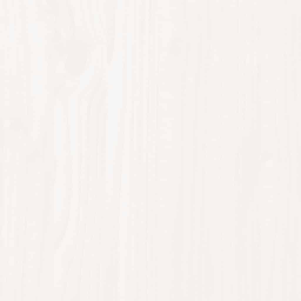 Table Top White 110x55x2.5 cm Solid Wood Pine Rectangular