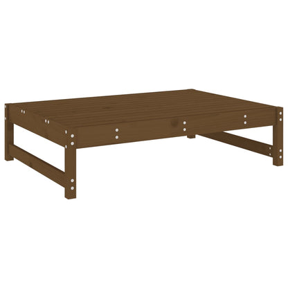 Garden Footstool | Honey Brown, Taupe