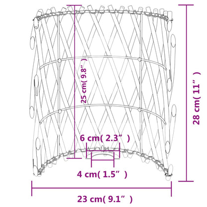 Lamp Shade Ø23x28 cm Wicker