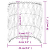 Lamp Shade Ø23x28 cm Wicker