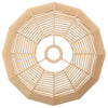Ceiling Lamp Shade Ø36x26 cm Iron and Paper