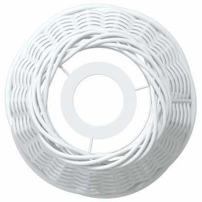 Ceiling Lamp Shade White Ø15x12 cm Wicker