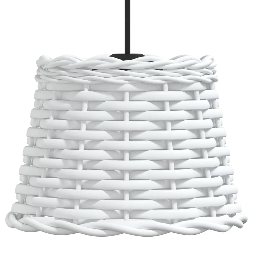 Ceiling Lamp Shade White Ø20x15 cm Wicker