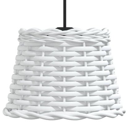 Ceiling Lamp Shade White Ø20x15 cm Wicker