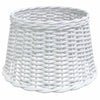 Ceiling Lamp Shade White Ø45x28 cm Wicker