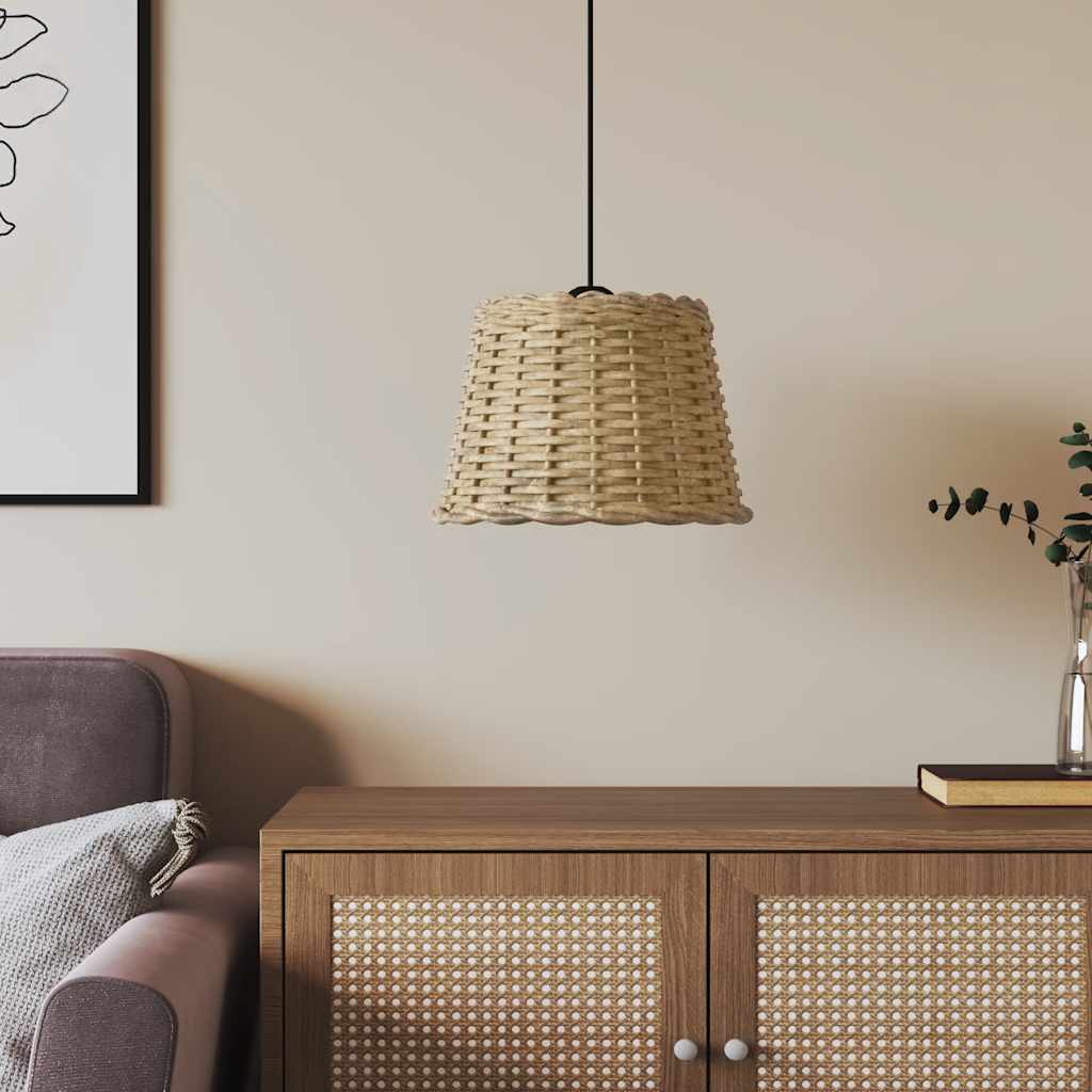 Ceiling Lamp Shade Brown Ø30x20 cm Wicker
