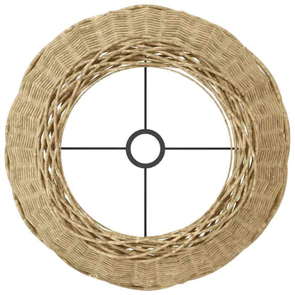 Lamp Shade Brown Ø45x28 cm Wicker