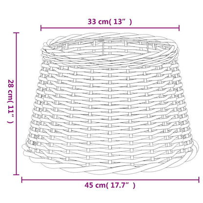 Lamp Shade Brown Ø45x28 cm Wicker