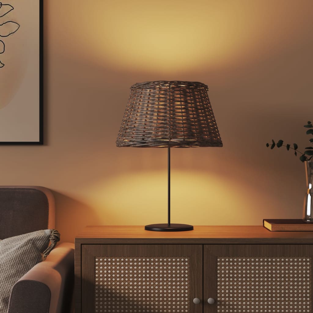 Lamp Shade Brown Ø50x30 cm Wicker