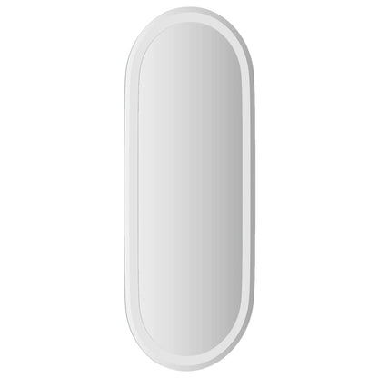 LED Bathroom Mirror Transparent Glass 35.4 x 15.7 in