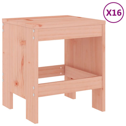 Garden Dining Set | Natural wood | Solid Douglas wood | Large | Durable