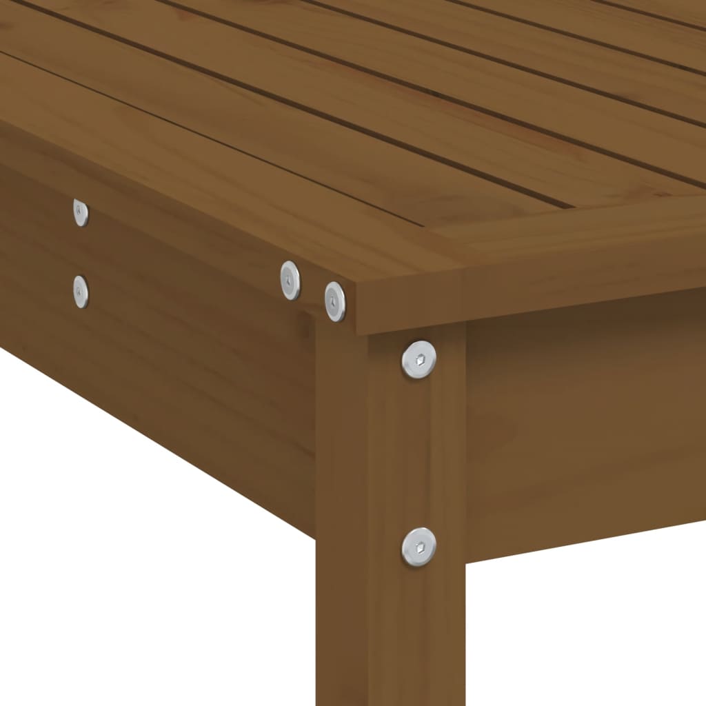 Garden Bar Set | Honey Brown | Solid Pine Wood | For 6 people