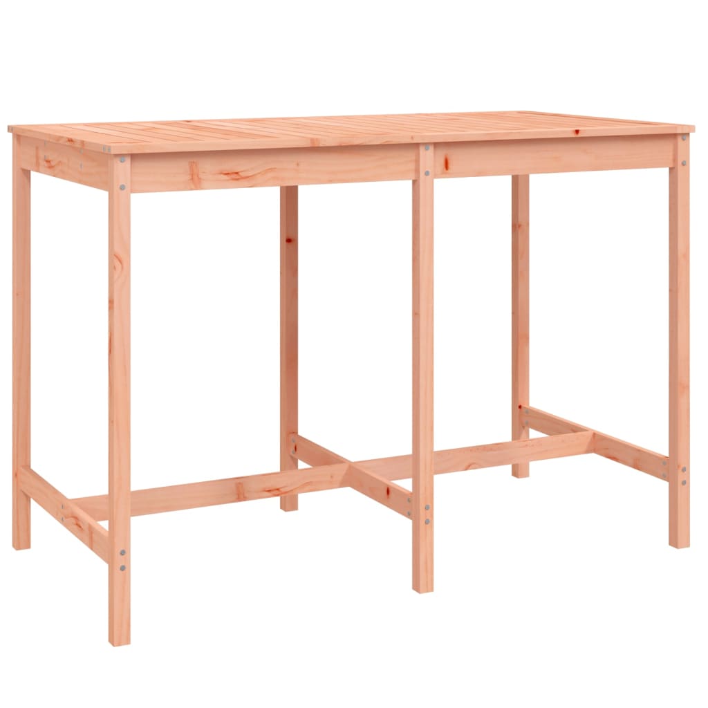 Garden Bar Set | Light Brown | Solid Douglas Fir Wood | Large