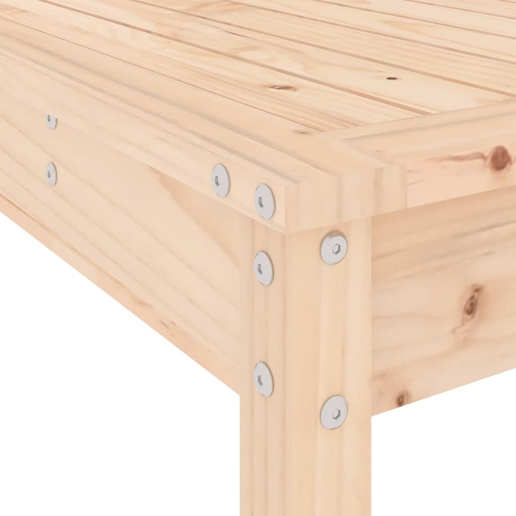 Garden Bar Set | Natural Pine | Solid Pine Wood | Regular |  Footrest