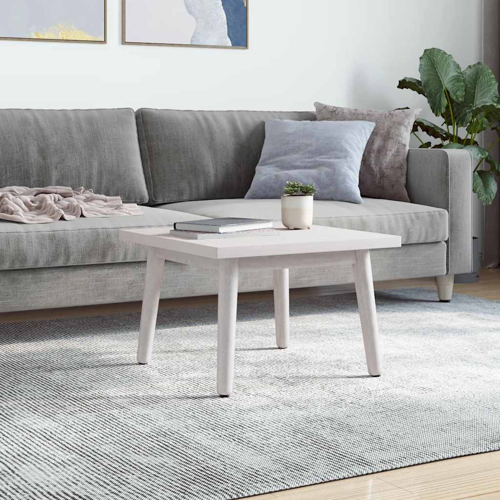 Table Top | White | Solid pine wood | 40x40 cm | Rounded corners surface