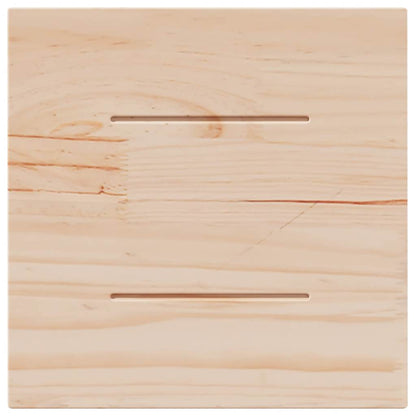 Table Top | White | Solid pine wood | 40x40 cm | Rounded corners surface