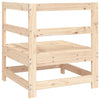 Garden Corner Sofa Solid Wood Pine