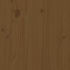 Garden Chairs 2 pcs Honey Brown Solid Wood Pine