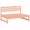 2 Piece Garden Lounge Set Solid Wood Douglas