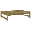 2 Piece Garden Lounge Set Impregnated Wood Pine