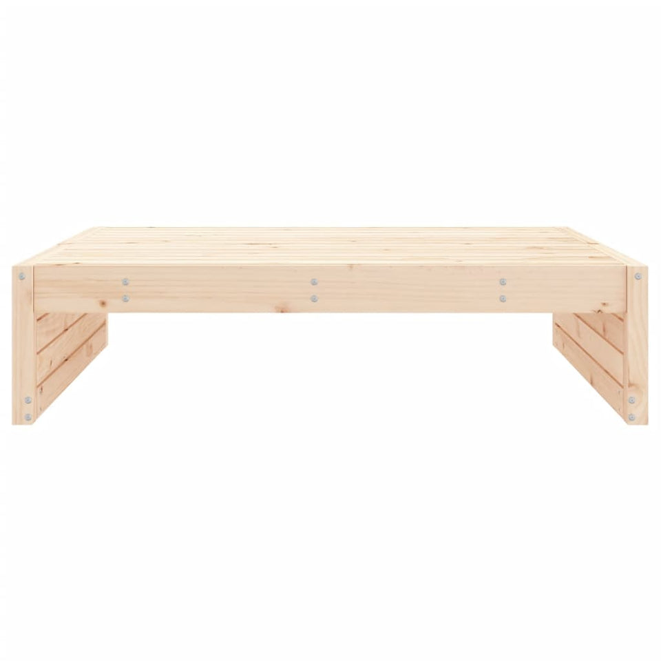 Garden Footstool 120x80 cm Solid Wood Pine