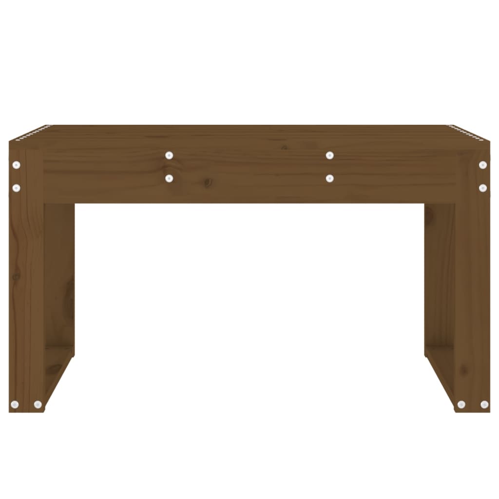 Garden Bench | Honey Brown | Solid Pine Wood | Medium | Durable