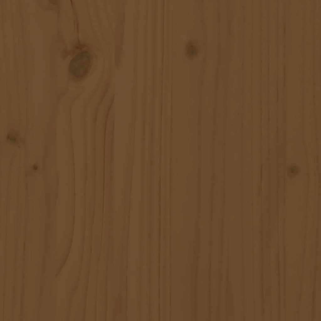 Garden Bench | Honey Brown | Solid Pine Wood | Medium | Durable
