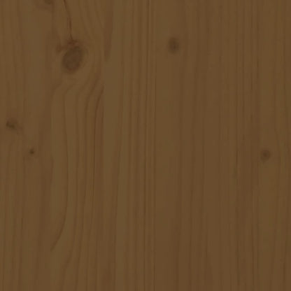 Garden Bench | Honey Brown | Solid Pine Wood | Medium | Durable