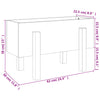 Garden Planter 62x30x38 cm Solid Wood Douglas