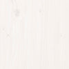 Garden Raised Bed White 101x30x38 cm Solid Wood Pine